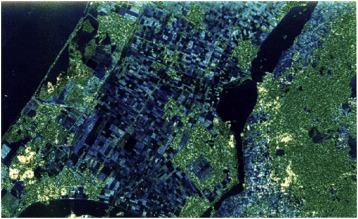 SAR satellite imagery